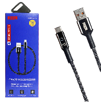 Кабель Type-C  Кабель Type-C MRM R32t, 1 м, 3.1А+Смарт оключение