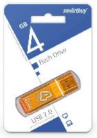 Носители информации   USB 2.0 накопитель Smartbuy 004 ГБ серия Glossy Оранжевый (SB4GBGS-OR)