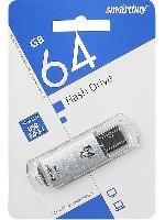 Носители информации   USB 3.0/3.1 накопитель Smartbuy 064 ГБ серия V-Cut Серебро (SB64GBVC-S3)