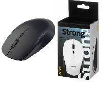 Компьютерные аксессуары  Perfeo мышь беспров., оптич. "STRONG", 4 кн, DPI 800-2400, USB, чёрн