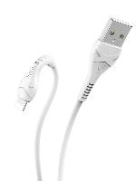 Кабель 8 pin  Кабель lightning 5/5S/6/6S 8 pin, HOCO Х37 1 м, круглый , 2,4А fast charger, anti-bending