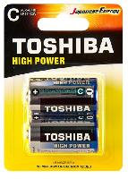 Элементы питания  Toshiba LR14/2BL High Power Alkaline (|20/120)