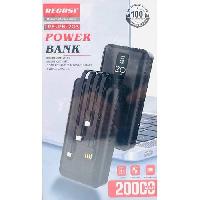 Портативные аккумуляторы  Портативный аккумулятор  RECRSI RE PB203 20 000 mAh