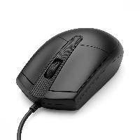 Компьютерные аксессуары  Perfeo мышь оптическая "NO NAME-4", оптич., 3 кн, USB, чёрная, BULK