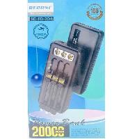 Портативные аккумуляторы  Портативный аккумулятор  RECRSI RE PB204 20 000 mAh