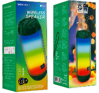 Портативные колонки  Колонка портативная Borofone BR25 Crazy Sound (Bluetooth,USB, microSD,FM,AUX, LED)