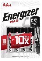 Элементы питания  Energizer LR6/4BL MAX (|96)