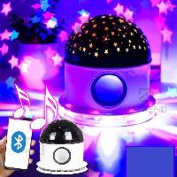 Лазерные проекторы  Светодиодный проектор  Диско-шар "Звездное небо" (Bluetooth)