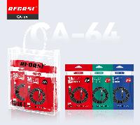 Кабель Type-C  Кабель Type-C RECRSI CA-64 3А резиновый 1м в пакете